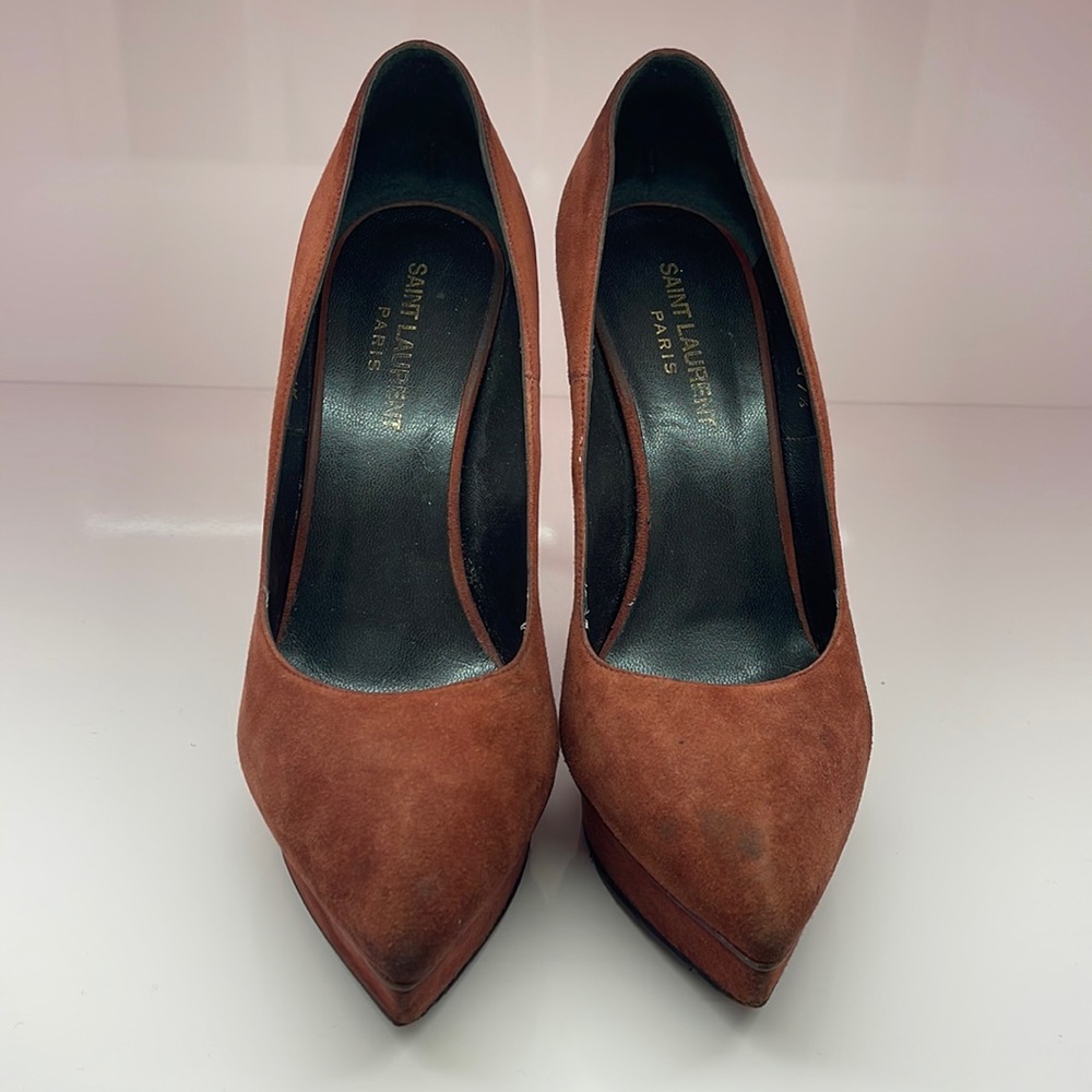 Saint Laurent platform pumps